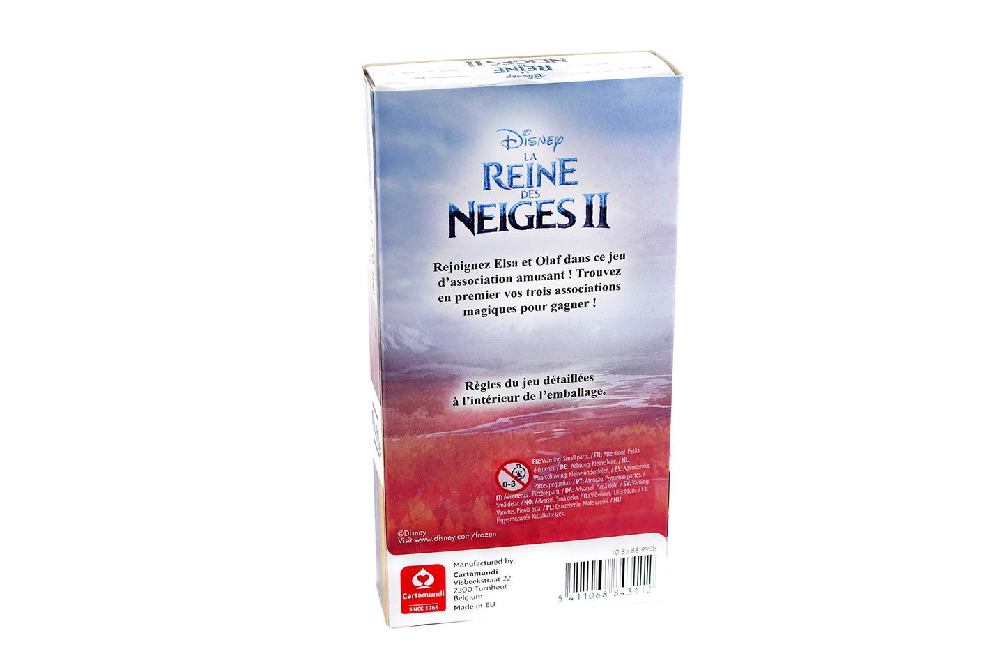 REINE DES NEIGES Jeu cache-cache avec figurines Elsa et Olaf