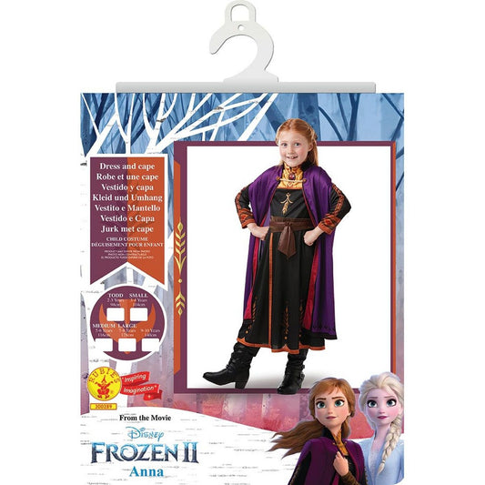 REINE DES NEIGES Déguisement Anna 2/3 ans