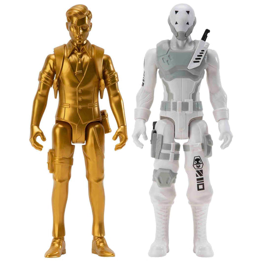 FORTNITE Pack de 2 figurines Victory series Scratch et Midas Gold