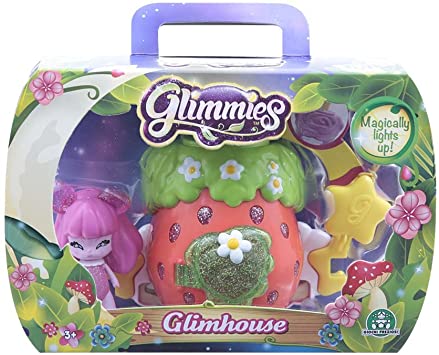 GLIMMIES Glimhouse maison fraise avec figurine