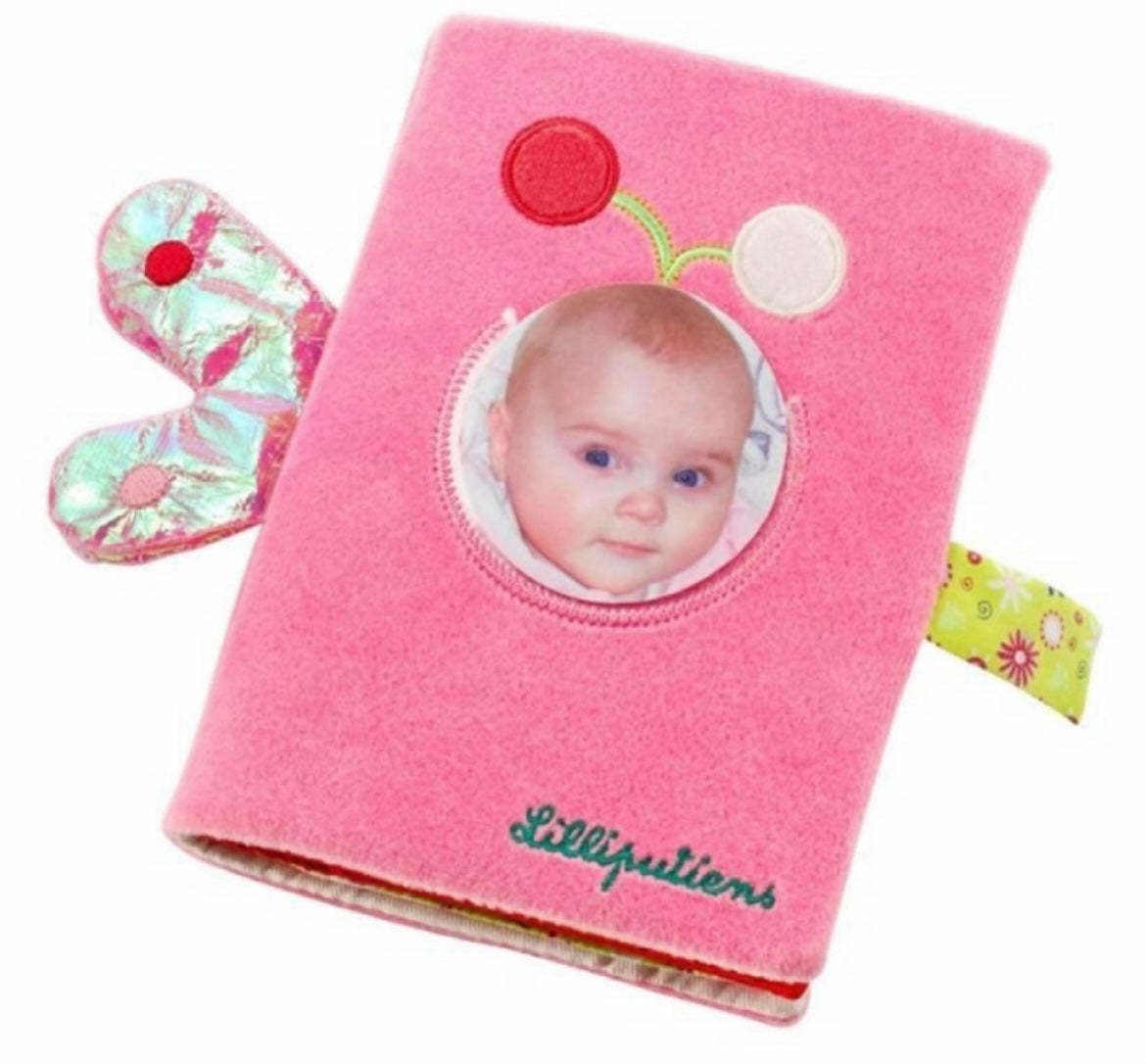 LILLIPUTIENS Liz album photo peluche pour bébé