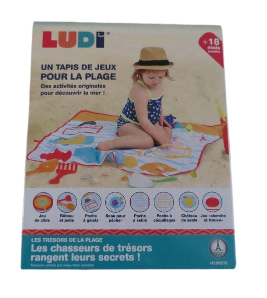 LUDI Tapis de jeux et activités pour la plage