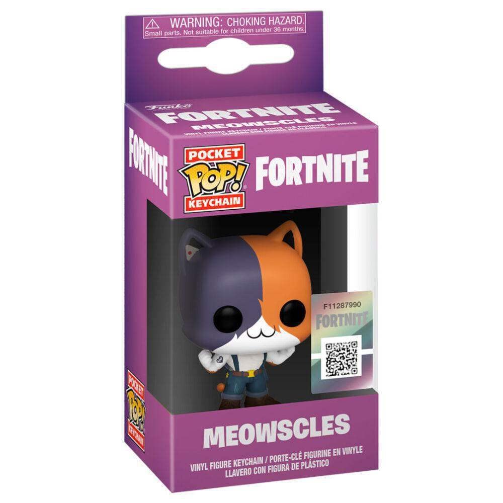 FORTNITE Porte clé Funko pop Keychain Meowscles