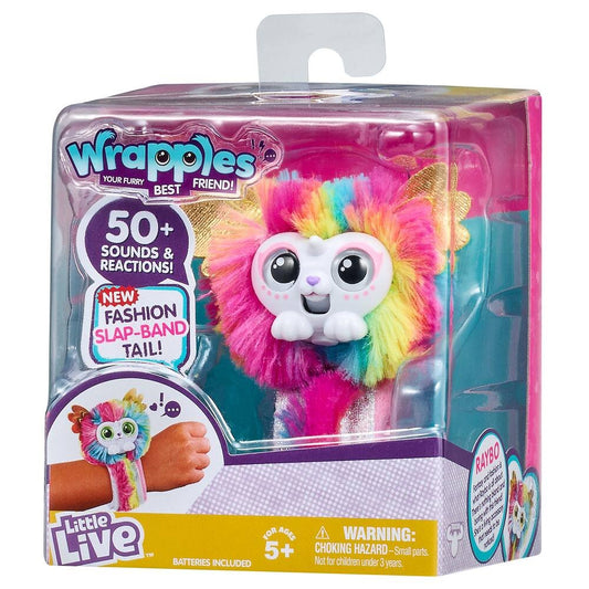 WRAPPLES Bracelet peluche interactive Raybo