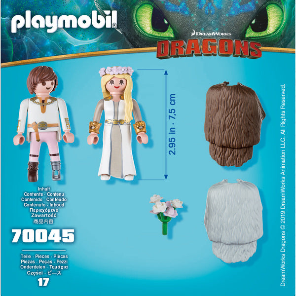 PLAYMOBIL Dragons 70045 Harold et Astrid