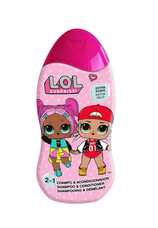 LOL SURPRISE Shampooing et démêlant 2en1 400 ml
