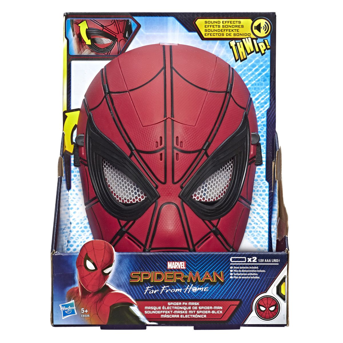 Masque electronique Spiderman