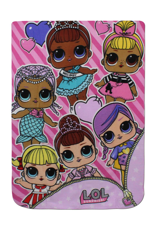 LOL SURPRISE Plaid couverture polaire