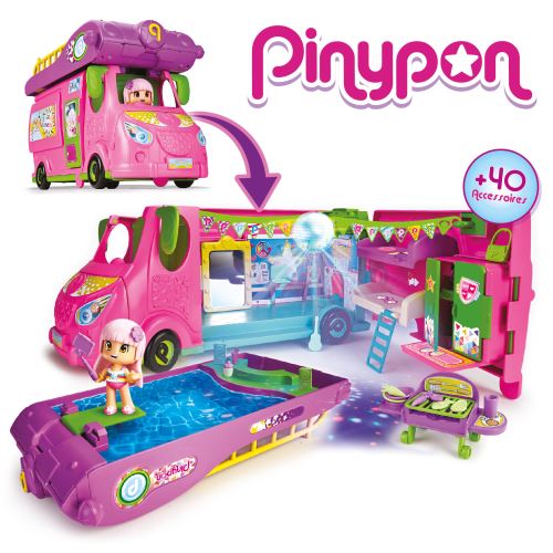 PINYPON Camping car et ses accessoires