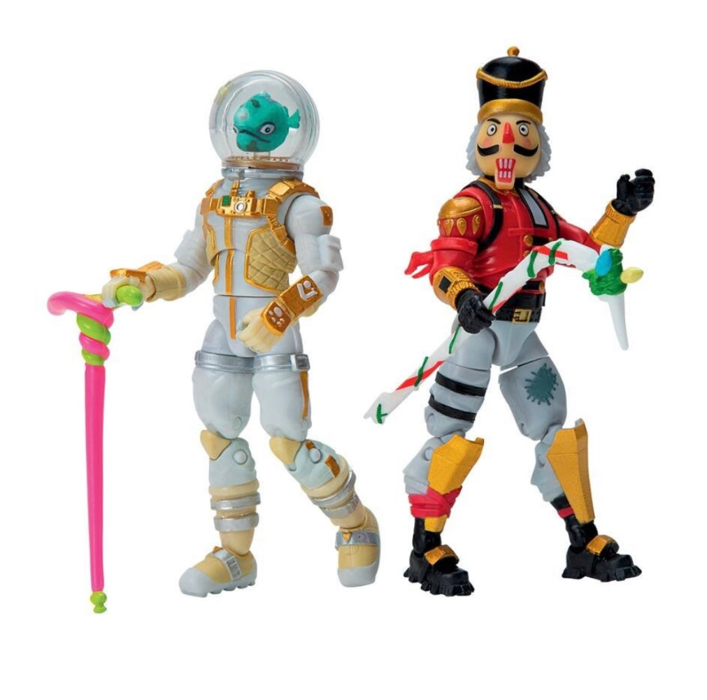 FORTNITE Kit late game survival avec 2 figurines