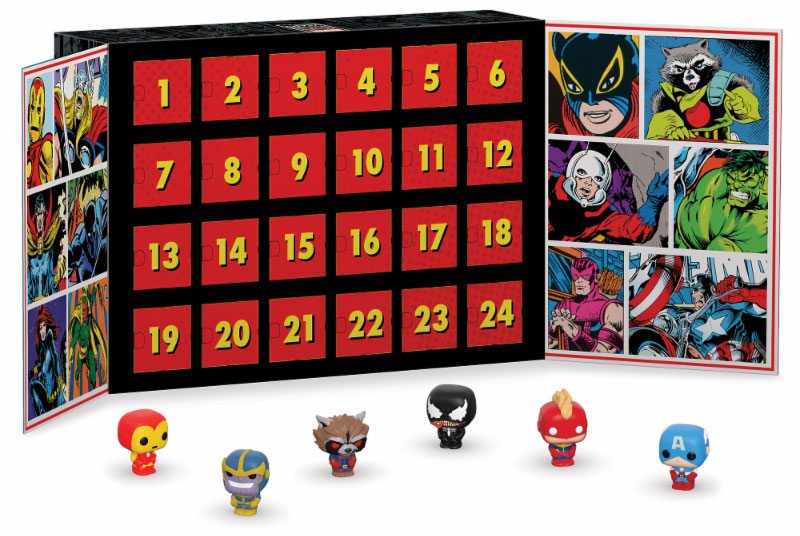 AVENGERS MARVEL Calendrier de l’avent mini figurines Funko pop