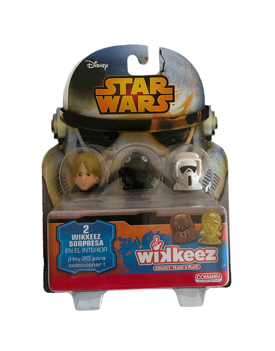 STAR WARS Collection complète de 20 mini figurines Wikkeez