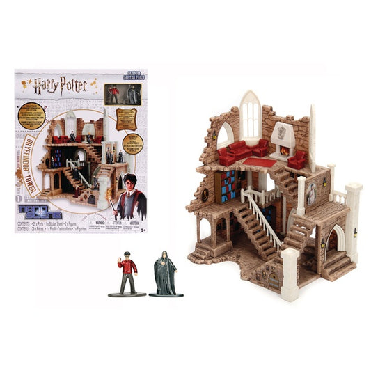 HARRY POTTER Playset tour de gryffondor avec 2 figurines
