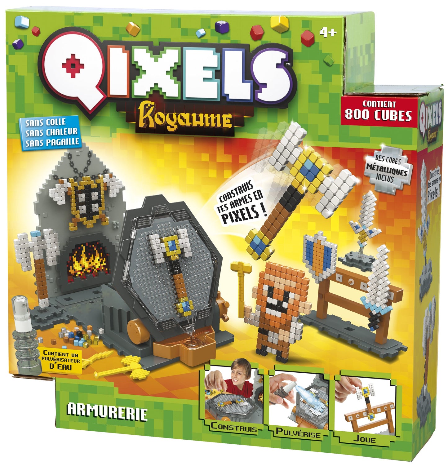 QIXELS Royaume l’Armurerie