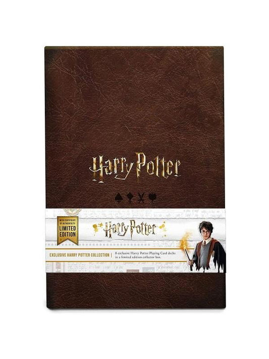HARRY POTTER Coffret édition limitée 8 jeux de cartes