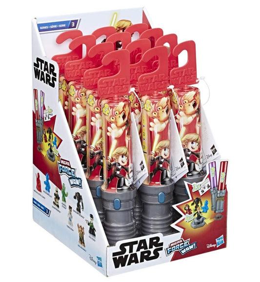 STAR WARS Epée avec figurines surprise Micro force Wow