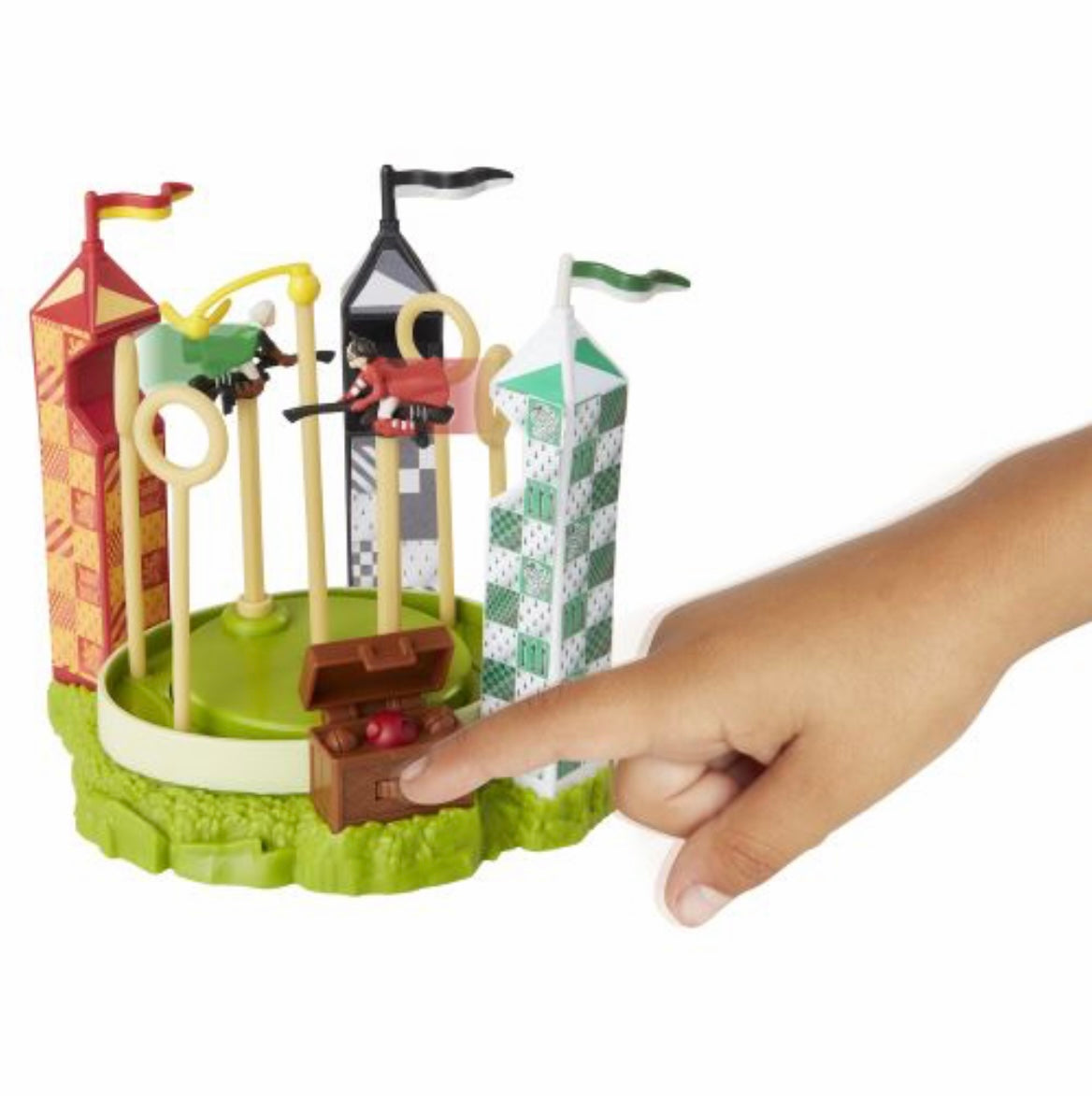 HARRY POTTER Playset jeu quidditch pitch
