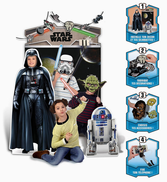 STAR WARS Studio photos selfie booth