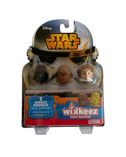 STAR WARS Collection complète de 20 mini figurines Wikkeez