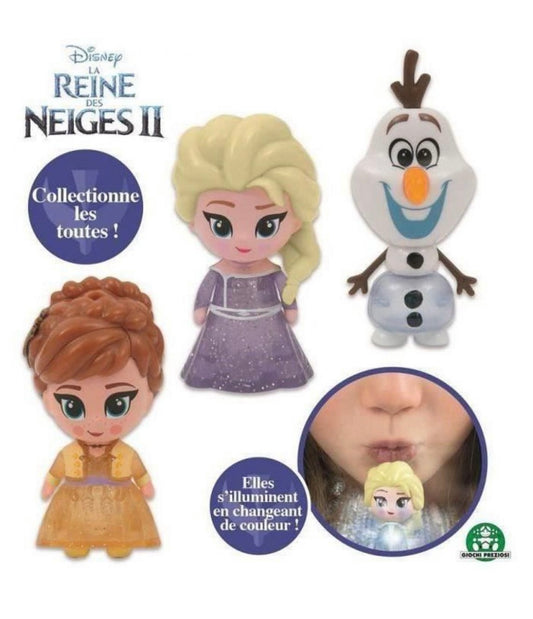 REINE DES NEIGES Coffret de 2 figurines lumineuses Whisper and Glow Série 2