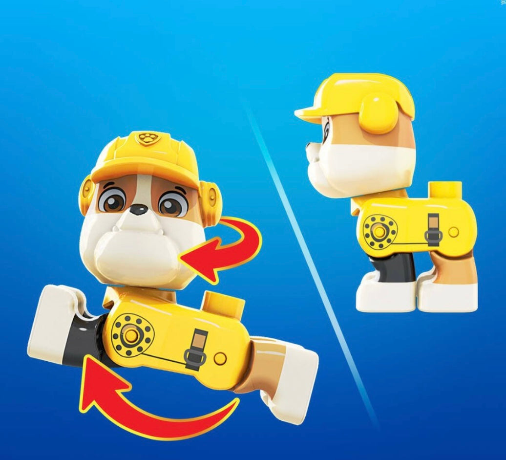 PAT PATROUILLE Figurine de construction mega bloks Ruben