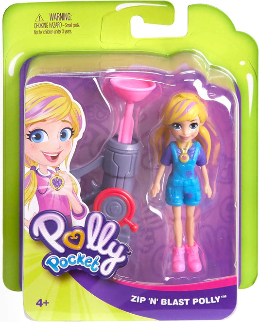 POLLY POCKET Figurine Polly zip n blast