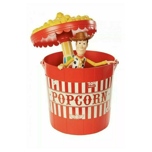 TOY STORY Seau pop corn manège et figurine Woody