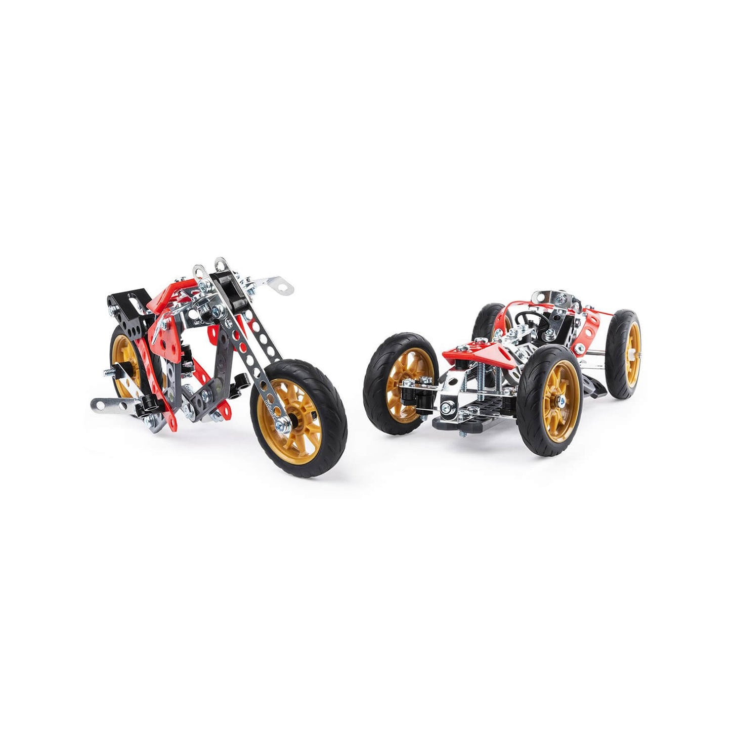 MECCANO Coffret motos ou voitures 5 en 1