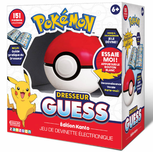 POKEMON Jeu dresseur pokeball guess édition Kanto