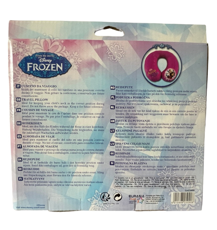 REINE DES NEIGES Coussin de voyage