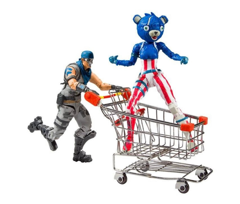 FORTNITE Chariot de course avec 2 figurines Fortnite Mac farlane