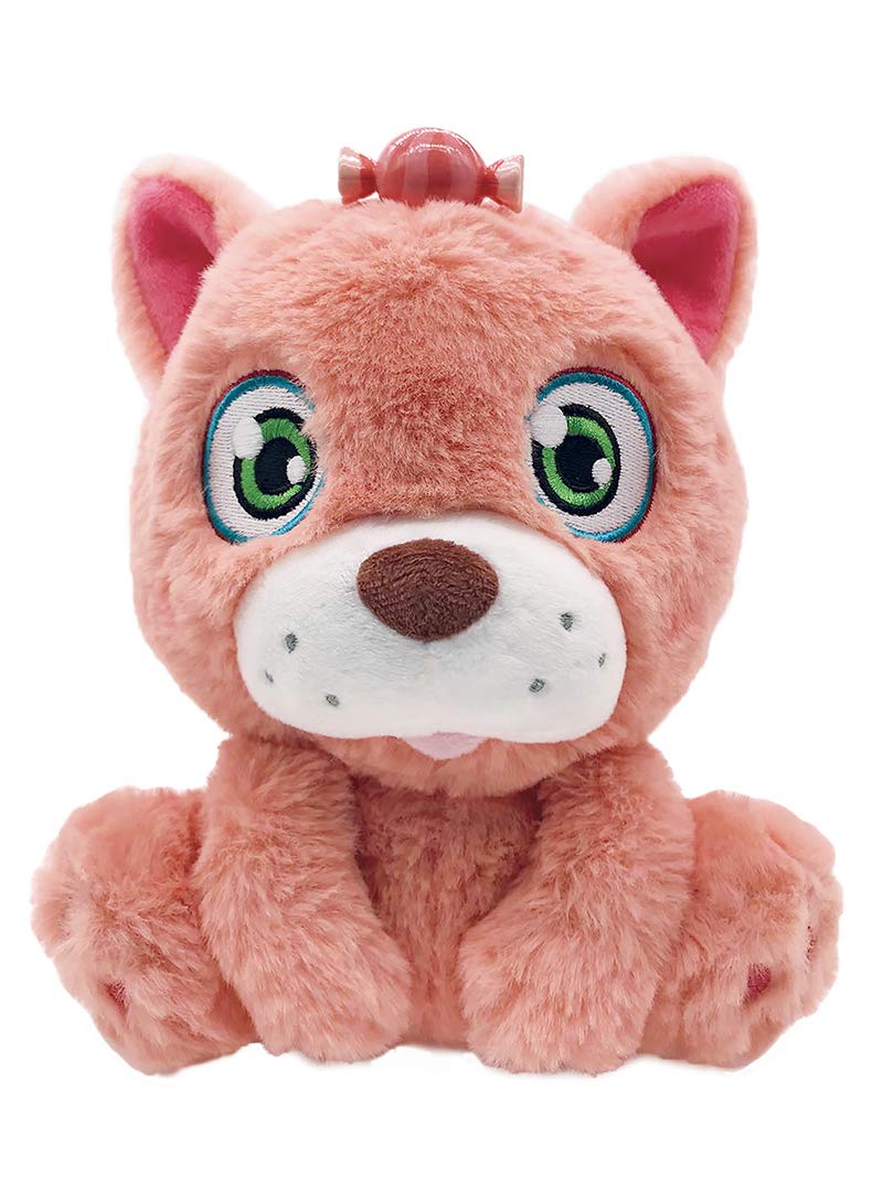 SWEETIES Peluche parfumée Chien à la pêche