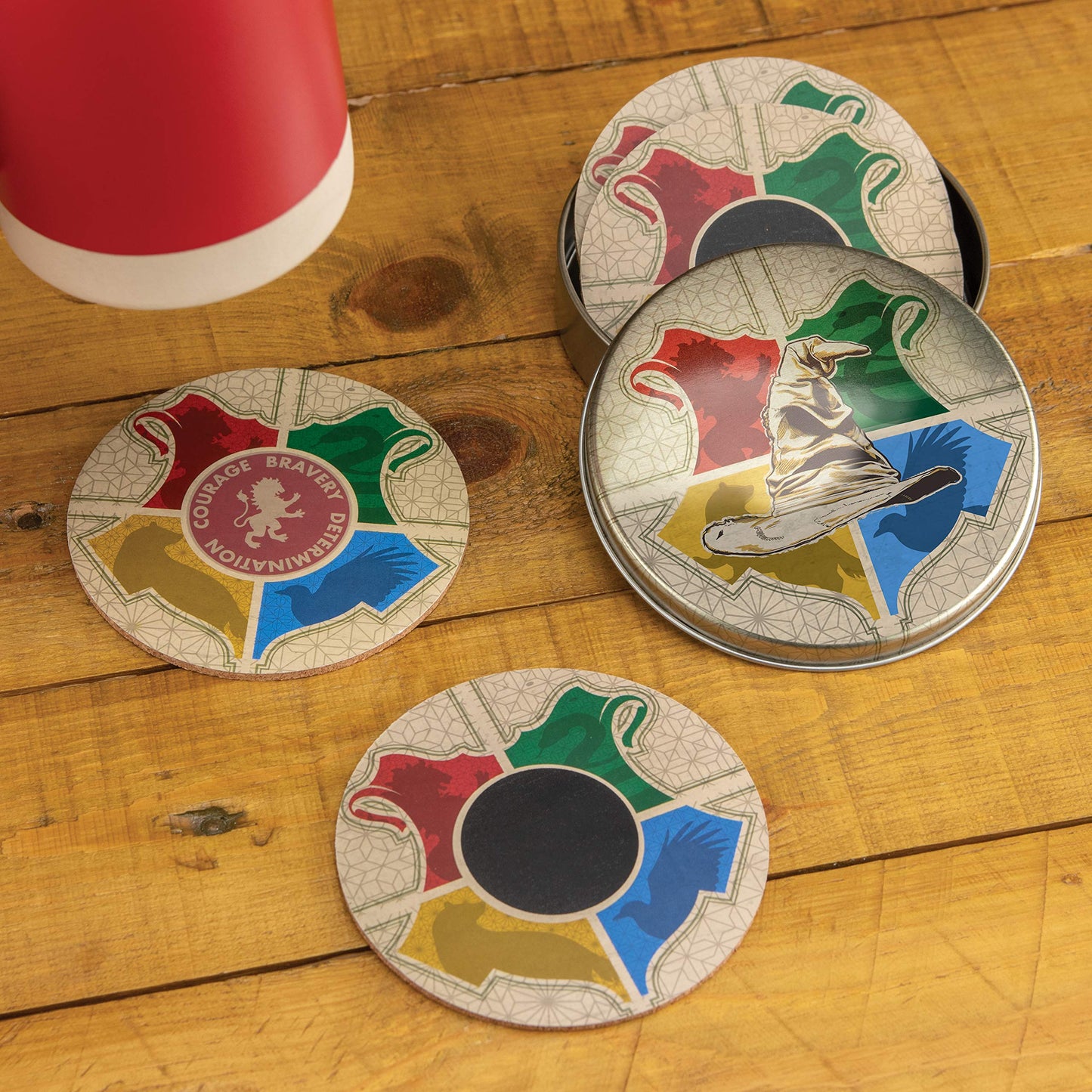 HARRY POTTER 4 Sous verres thermiques
