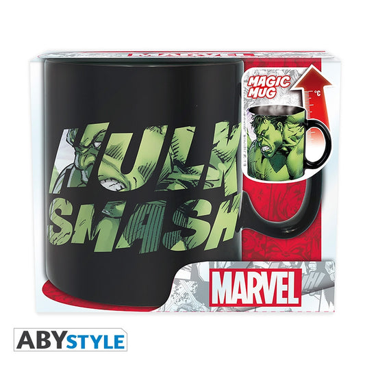 AVENGERS Tasse mug thermo réactif XXL Marvel Hulk