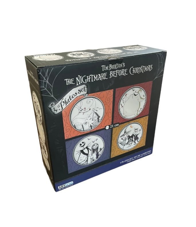DISNEY Service de 4 assiettes Monsieur Jack