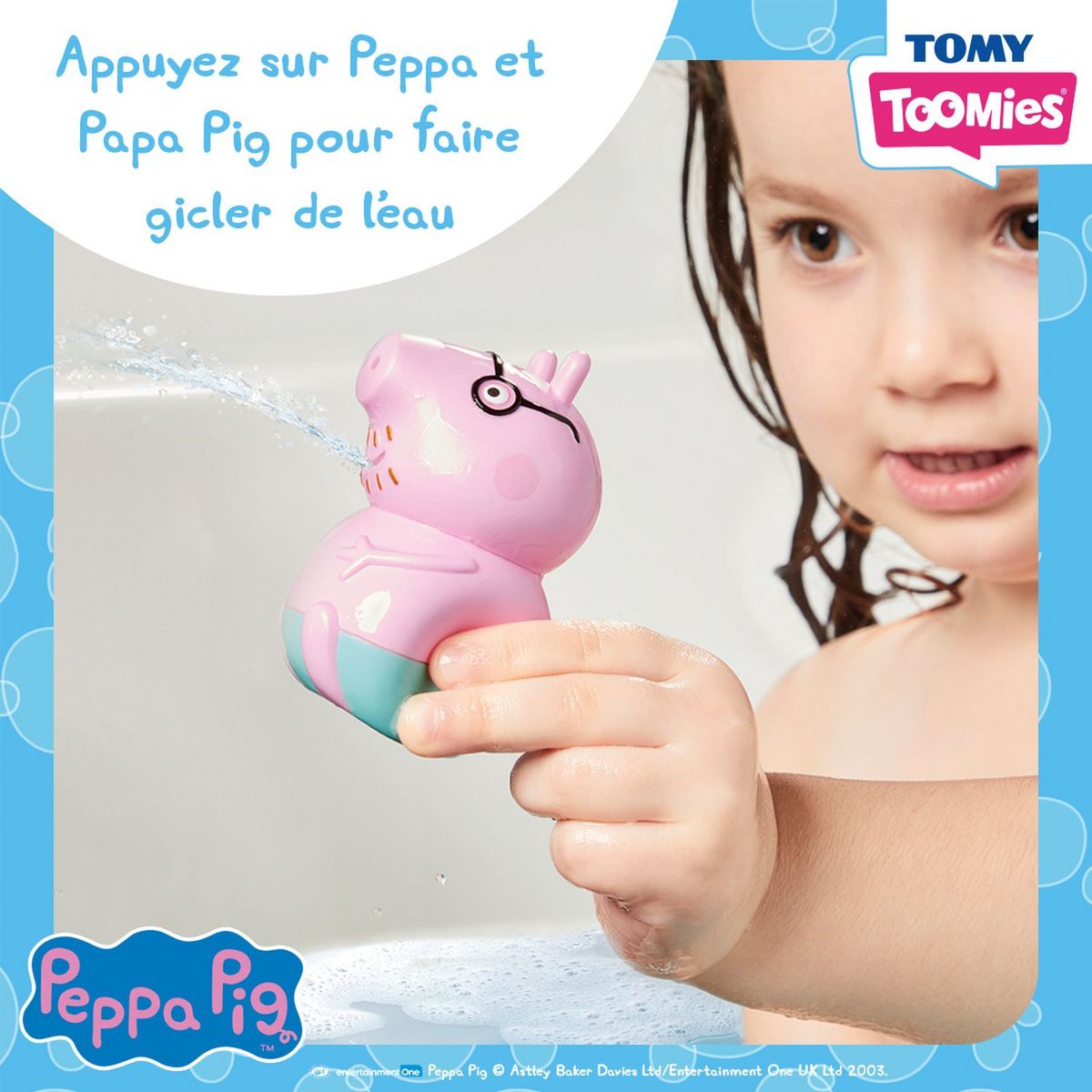 PEPPA PIG Pédalo jouet de bain