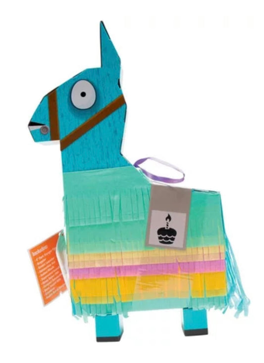 FORTNITE Pinata anniversaire lama avec accessoires