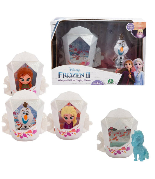 REINE DES NEIGES Coffret figurine et maison Whisper and Glow Série 2