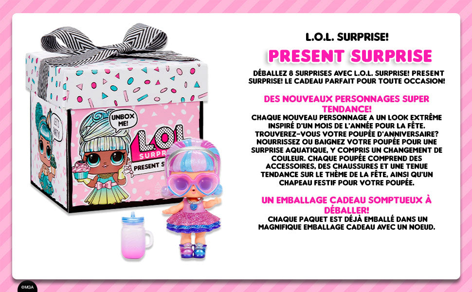 LOL Surprise Poupée Present surprise