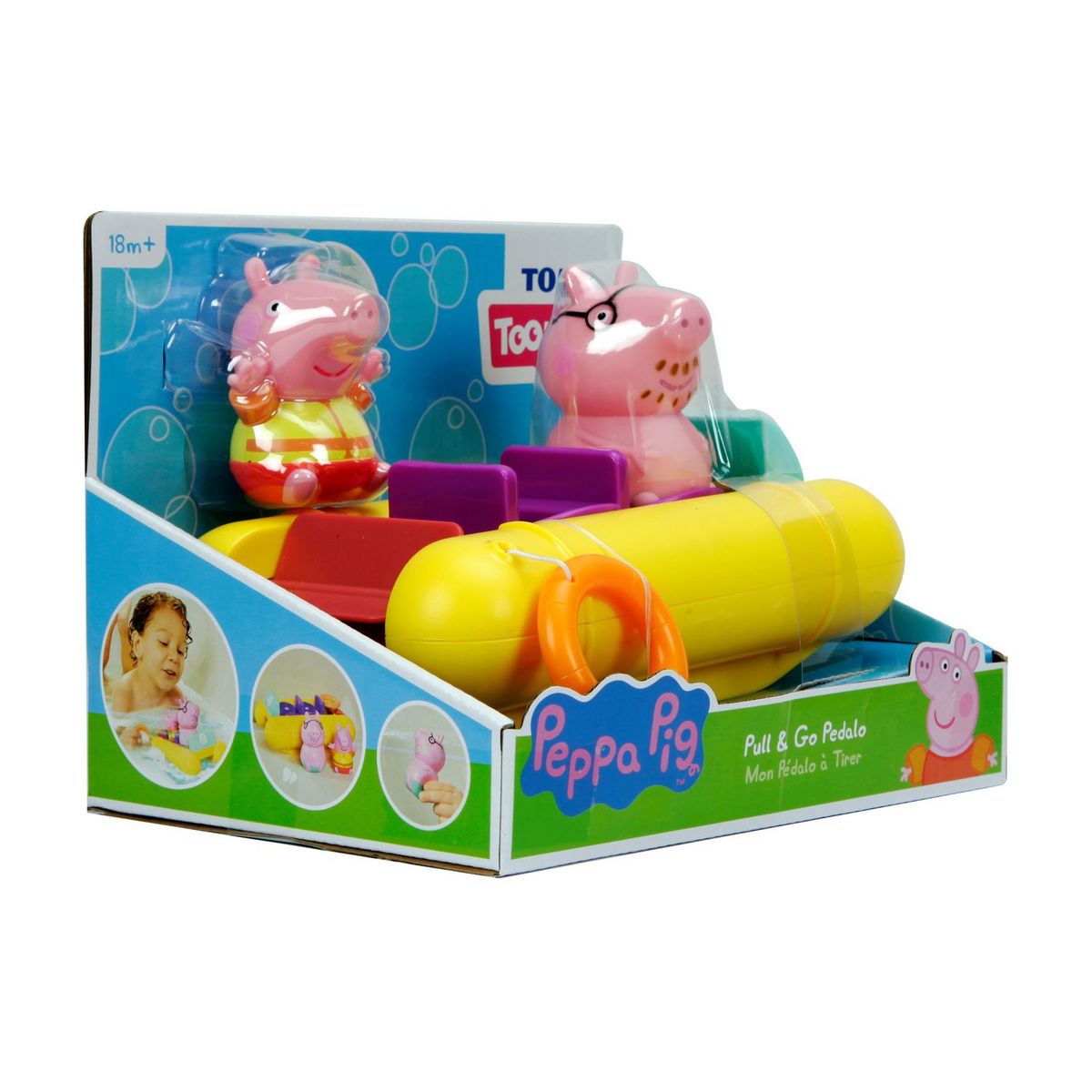 PEPPA PIG Pédalo jouet de bain Frimousse-shop