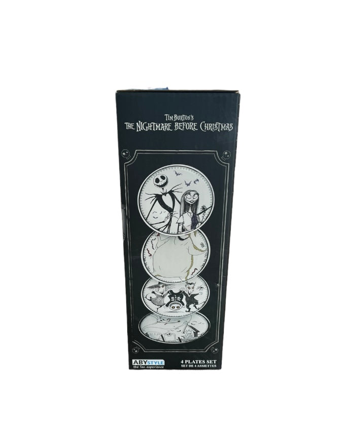 DISNEY Service de 4 assiettes Monsieur Jack