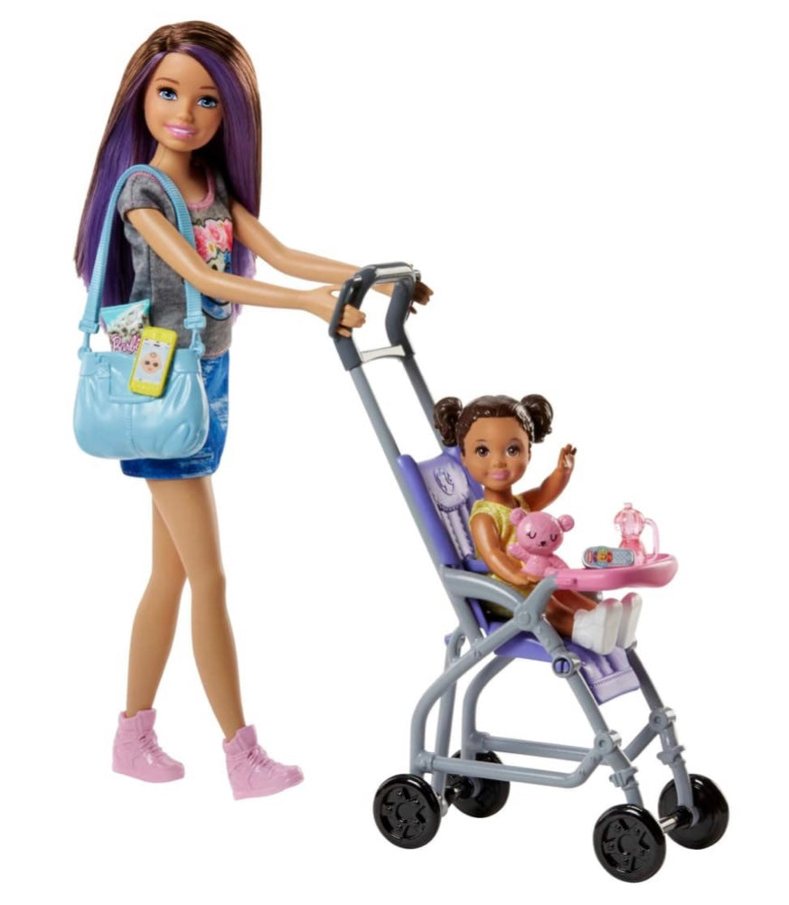 BARBIE Poupée Skipper babysitters