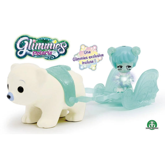 GLIMMIES Polaris Glimsed ours polaire et son traîneau
