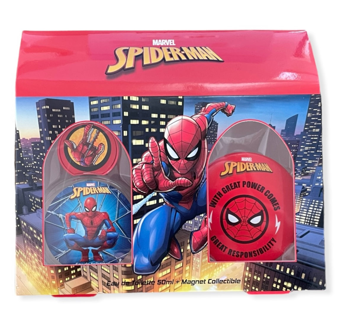 SPIDERMAN Coffret eau de toilette et magnet