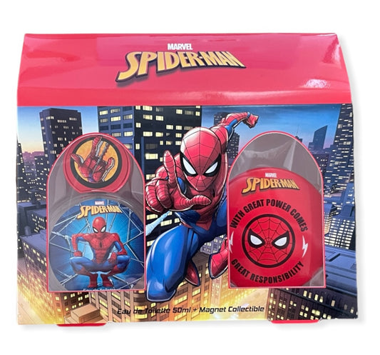 SPIDERMAN Coffret eau de toilette et magnet