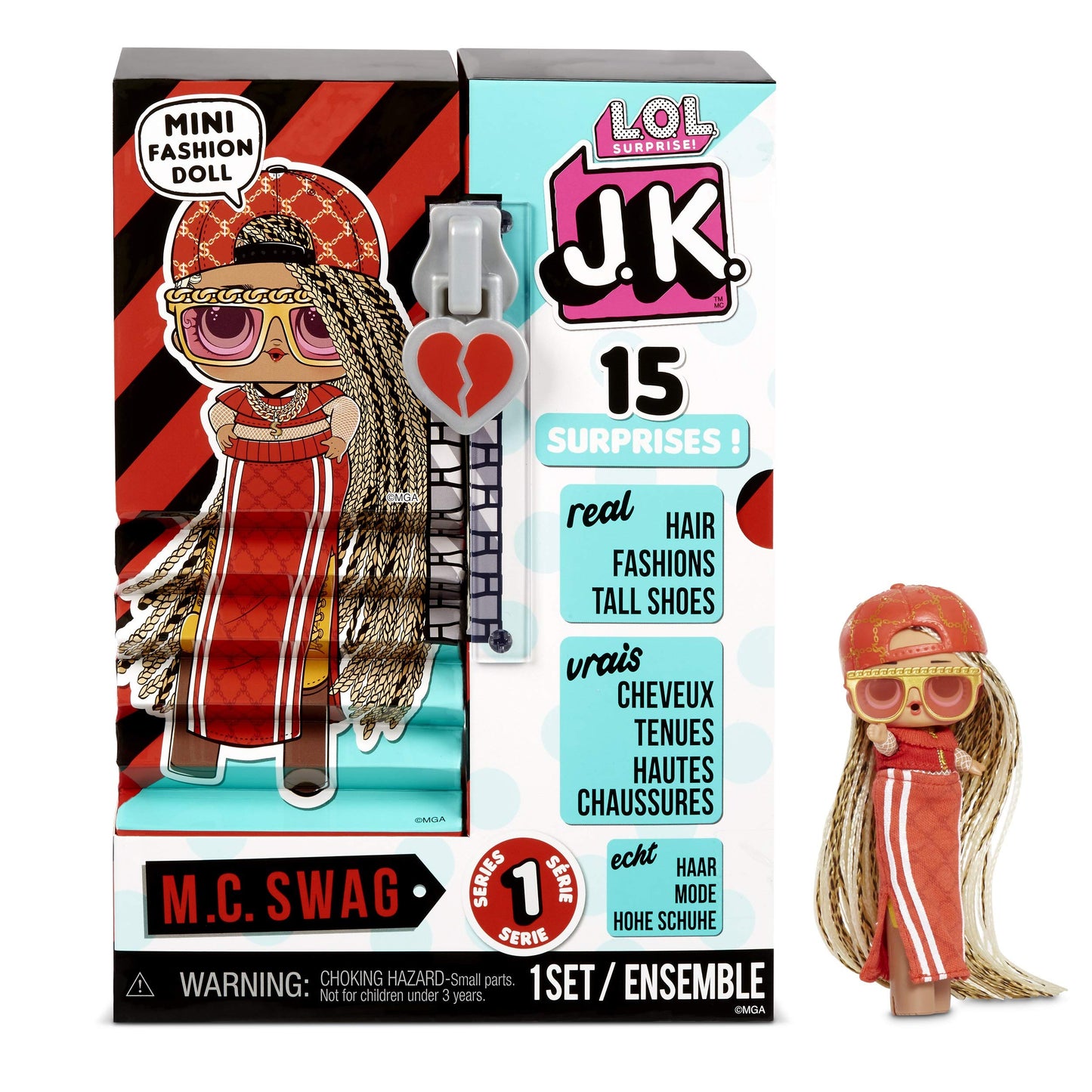 LOL Surprise Poupée JK Mc Swag