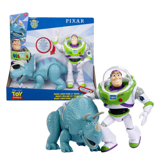 TOY STORY Pack figurines Buzz l’éclair et Trixie