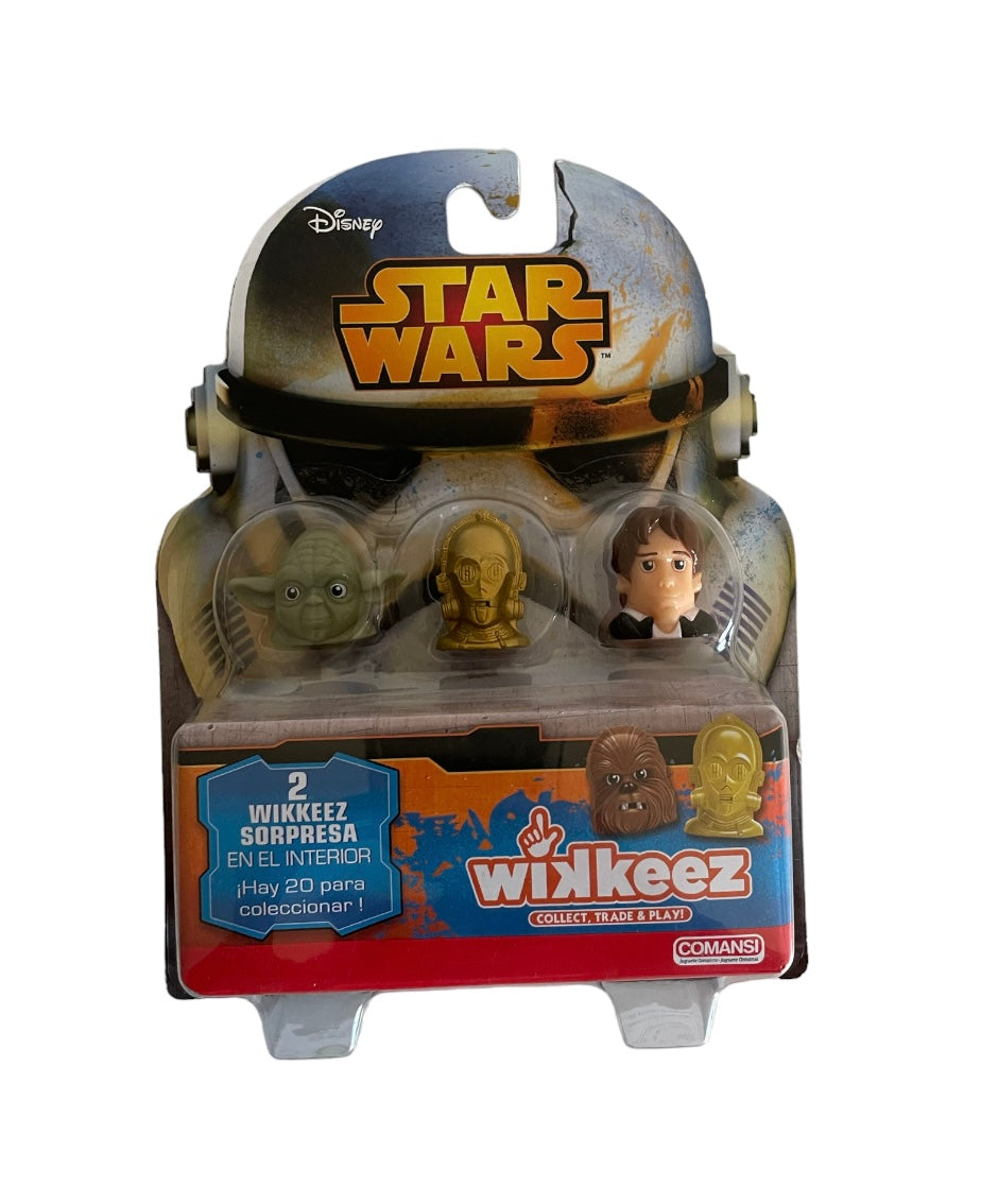 STAR WARS Collection complète de 20 mini figurines Wikkeez