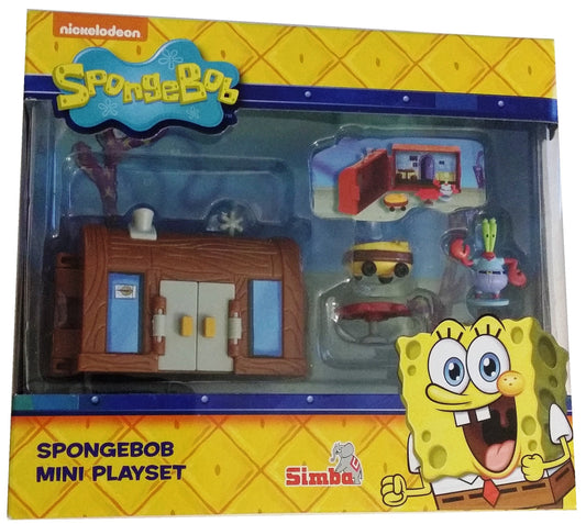 BOB L’ÉPONGE Mini playset la maison de Krusty le crabe