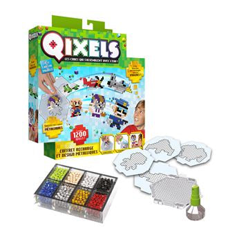 QIXELS Coffret de recharges métalliques